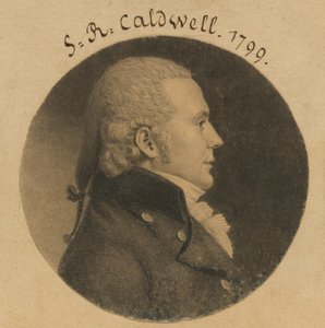John Edwards Caldwell by Charles Balthazar Julien Févret de Saint-Mémin