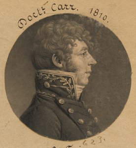 John H. Carr by Charles Balthazar Julien Févret de Saint-Mémin