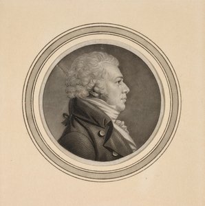 John Samuel Sherburne by Charles Balthazar Julien Févret de Saint-Mémin