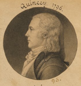 Josiah Quincy by Charles Balthazar Julien Févret de Saint-Mémin