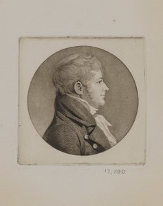 Judge Joseph Hopper Nicholson by Charles Balthazar Julien Févret de Saint-Mémin