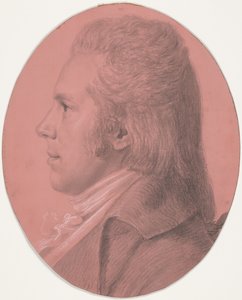 Portrait of Georges Arnold Fitzwilliam by Charles Balthazar Julien Févret de Saint-Mémin