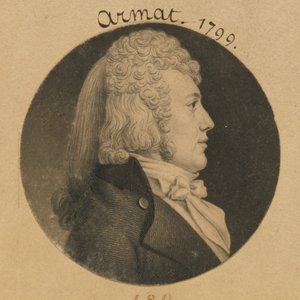 Thomas Wright Armat by Charles Balthazar Julien Févret de Saint-Mémin