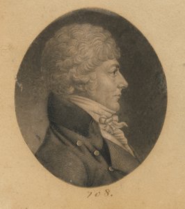 Unidentified Man by Charles Balthazar Julien Févret de Saint-Mémin