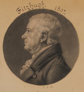 William Fitzhugh by Charles Balthazar Julien Févret de Saint-Mémin