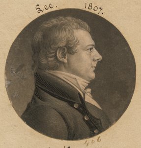 William Lee by Charles Balthazar Julien Févret de Saint-Mémin