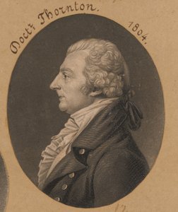 William Thornton by Charles Balthazar Julien Févret de Saint-Mémin