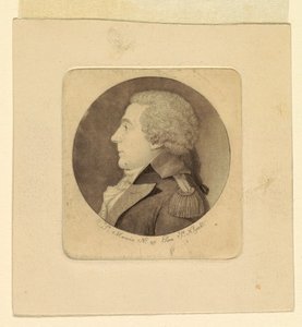 Portrait of a Young Man by Charles Balthazar Julien Févret de Saint Mémin