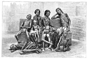 Famine Victims, India