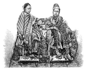The Princess of Bhopal, India, 1895