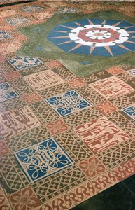 Lobby Floor in the House of Lords (detail) by Charles Barry