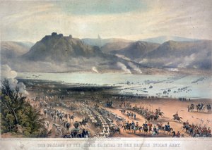 The Passage of the River Chambal by the British Indian Army by Charles Becher Young