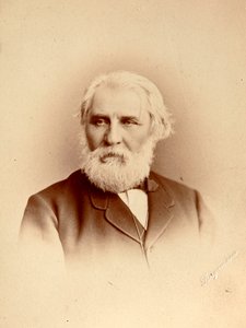 Ivan Turgenev, Russian author, late 19th century by Charles Bergamasco