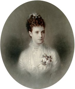 Portrait of Empress Maria Fyodorovna of Russia