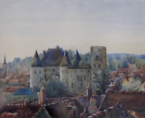 Chateau de Nemours, c.1904