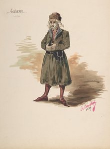 Costume Design for Adam by Charles Bianchini