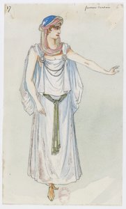 The Black Mountain - Berber Woman by Charles Bianchini
