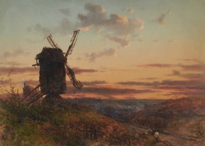 Landscape with Windmill