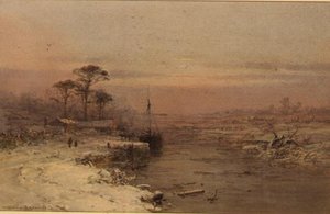 Winter Afternoon, Warwick by Charles Branwhite