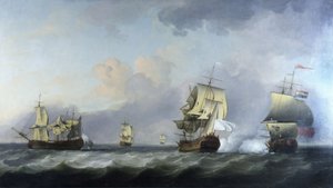 The Capture of the French Merchant Ships 