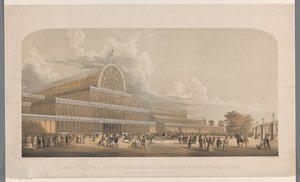 View of the Crystal Palace (Transept of the Industrial Palace, from Prince of Wales