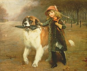 Off to School by Charles Burton