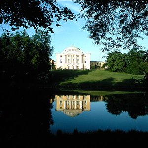 View of the Palace Facade from the Banks of the Slavyenka River by Charles Cameron