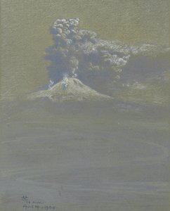 A Shower of Ashes Upon Ottaviano, April 14, 1906