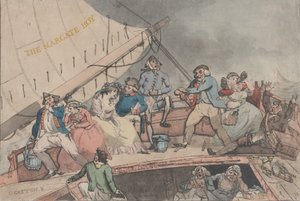 The Margate Hoy, August 19, 1789 by Charles Catton the Younger
