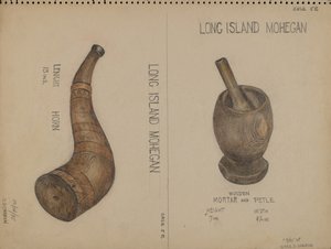 Horn and Mortar & Pestle by Charles Charon
