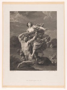 Abduction of Deianeira by Nessos by Charles Clément Bervic
