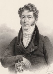 Portrait of the Violinist and Composer Charles Philippe Lafont by Charles Constans