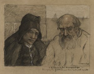 French Peasants by Charles Cottet