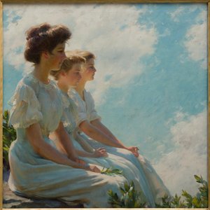 On the Heights by Charles Courtney Curran
