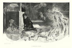 A Christmas Fantasy by Charles Dana Gibson