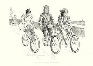 Gullem at the Advice of his Physician takes Out-of-Door Exercise by Charles Dana Gibson