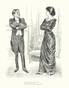 He: We Have Had a Terrible Scrap. 