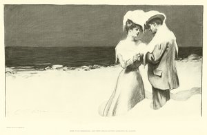 Here it is Christmas and They Began Saying Goodbye in August by Charles Dana Gibson