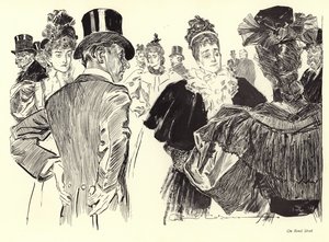 On Bond Street by Charles Dana Gibson