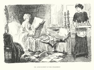 The Announcement of her Engagement