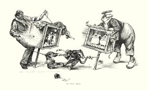 The Rival Operas by Charles Dana Gibson