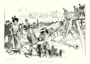 The Streets of New York by Charles Dana Gibson