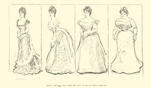 The girl who wanted a small waist by Charles Dana Gibson