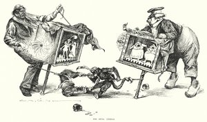 The Rival Operas by Charles Dana Gibson