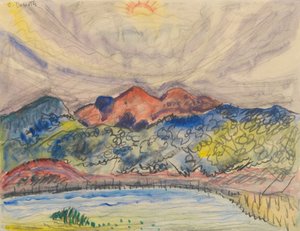 Early Landscape by Charles Demuth