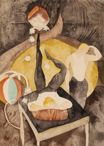 In Vaudeville: Two Acrobat-Jugglers
