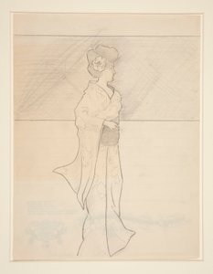 Japanese Lady by Charles Demuth
