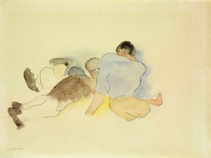 On the Beach by Charles Demuth