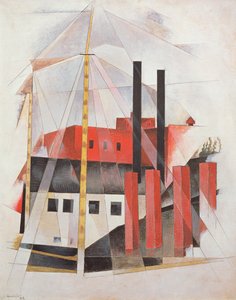 Piano Movers Holiday, 1919 by Charles Demuth