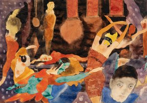 The Masque of the Red Death by Charles Demuth